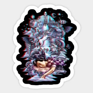 3D Dream (With 3D Effect) Sticker